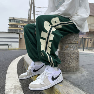 子男大码 裤 运动裤 休闲宽松胖子春秋加肥加大卫裤 潮牌 夏季 男款 薄款