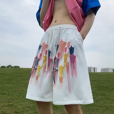 沙滩裤男夏季薄款大码休闲短裤