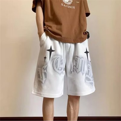 纯棉短裤男夏季五分裤宽松大码