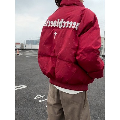 满天星羽绒棉服男女加厚棉衣外套