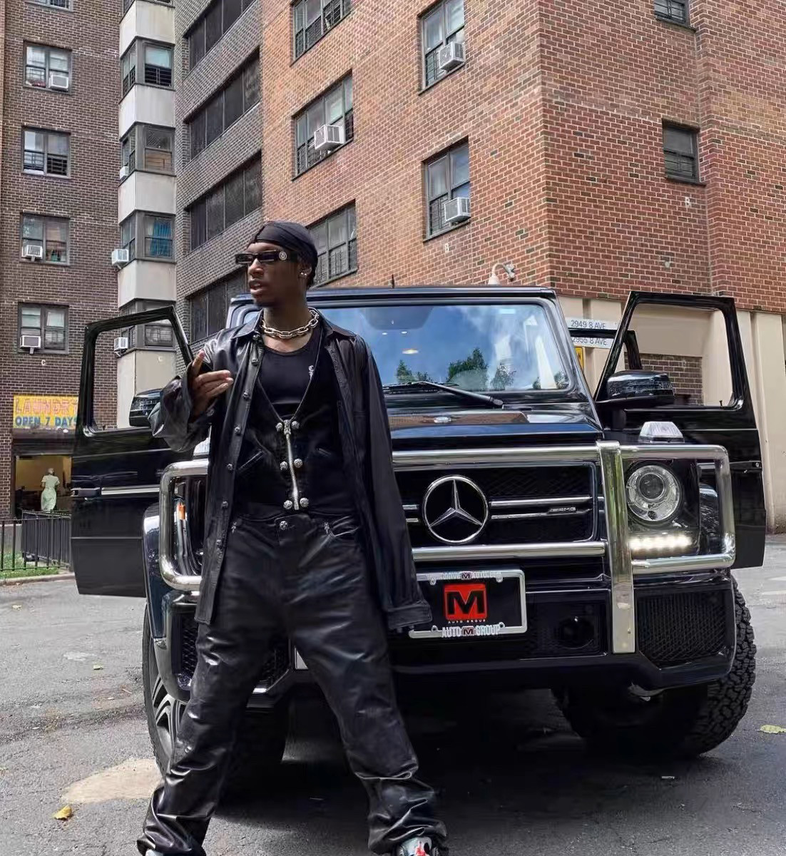 xanclub自主  rick ro owens风格暗黑小众先锋粗环项链chocker