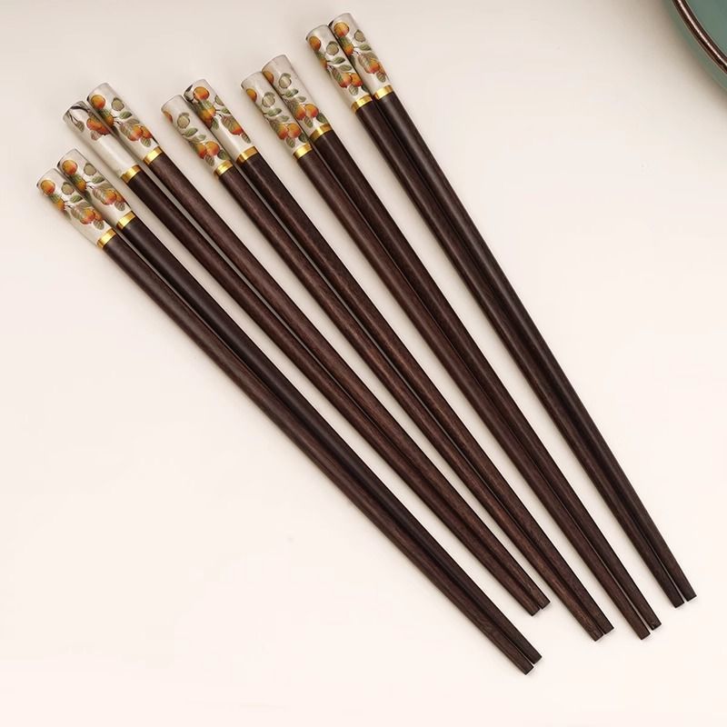 高档楠竹木筷子家用2025新款防霉抗菌防滑中式筷子楠竹筷子