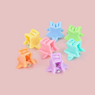 儿童新款迷你发夹刘海夹碎发夹五角星小抓夹女童发饰侧边发卡公主