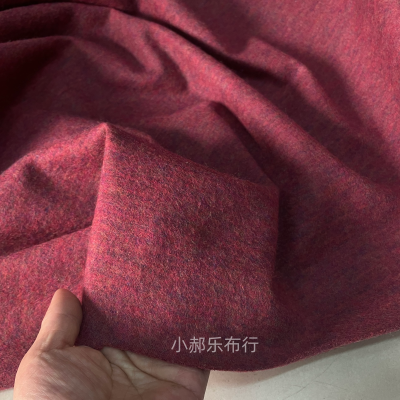 朦胧彩色针织羊毛呢布料柔顺贴肤打底衫半身裙卫衣设计师定制面料