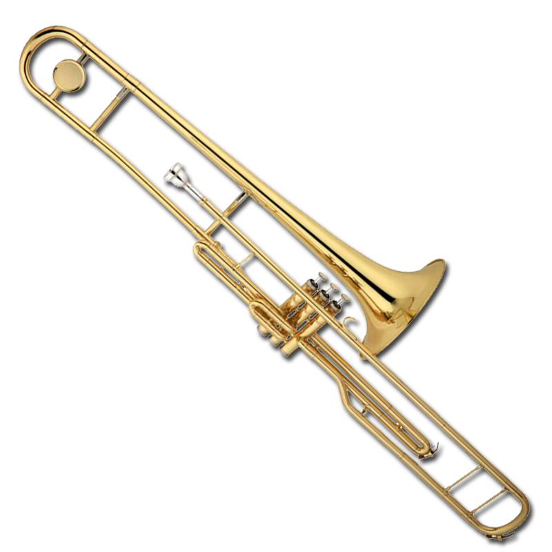 未诺新款初学专业演奏金拉管VTB-E120行进降B调立键活塞长号乐器