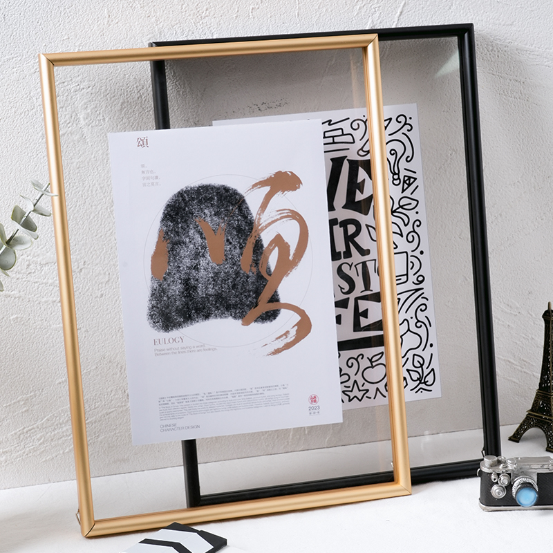 铝合金画 画框外框压克力相框12寸相框画 画框装裱画 画框外框现