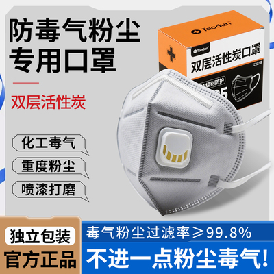 防重度粉尘口罩防毒气粉尘打磨