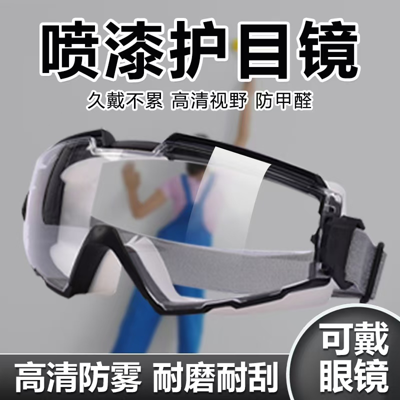 角磨机护目镜面罩可戴眼镜工业