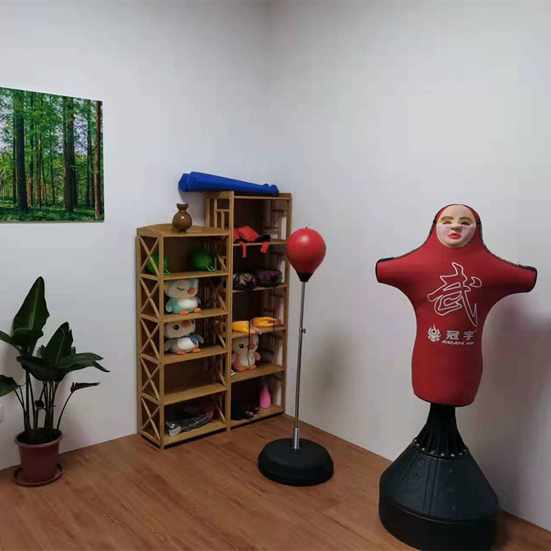 心理辅导宣泄室通用器材实心宣泄拳击沙袋