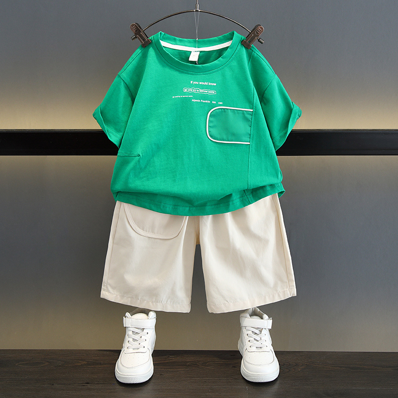 男童夏装套装儿童2023新款网红服