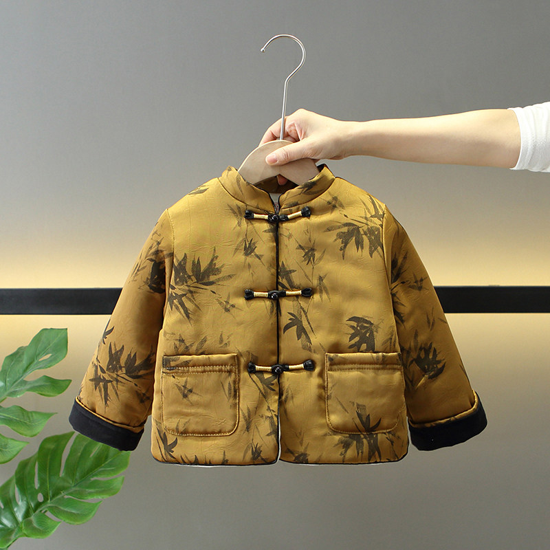 男童冬季加厚新中式拜年服宝宝周岁礼服儿童中国风唐装外套新年装,童装/婴儿装/亲子装,唐装,淘宝优惠券,粉丝福利购,淘宝优惠卷