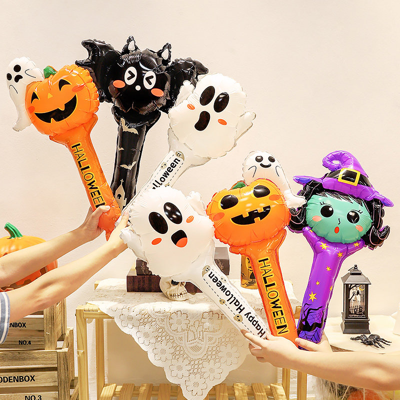 thumbnail for Halloween decorations, handheld balloon bracelets, children's kindergarten activity decorations, photo props, small toys, gifts