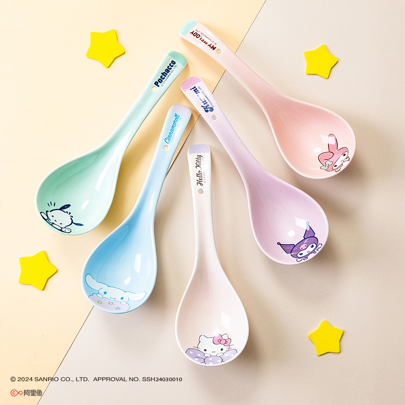 HELLOKITTY陶瓷大号汤勺盛汤