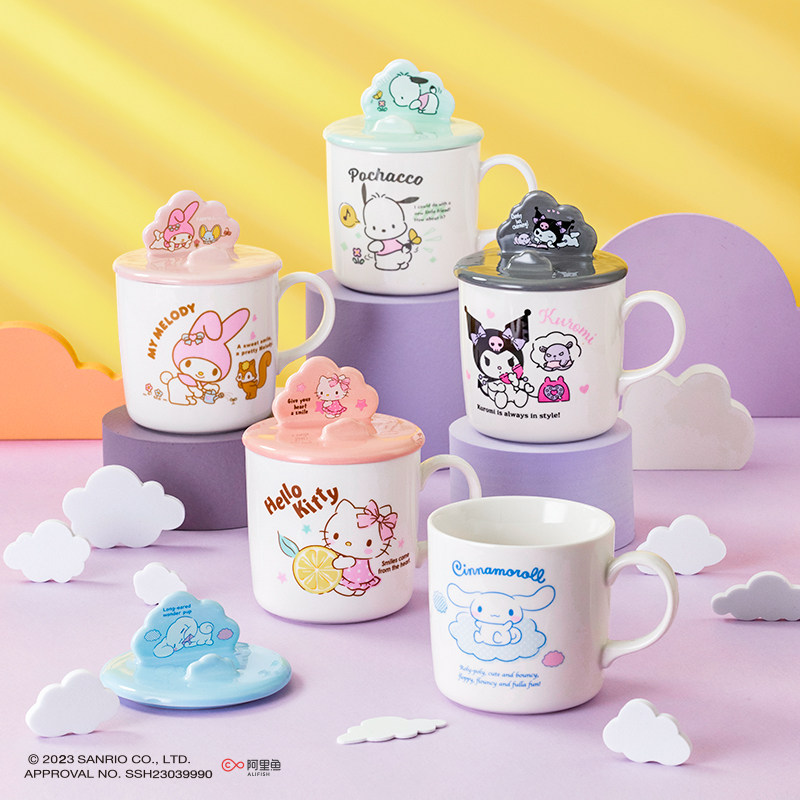 hellokitty个性创意陶瓷马克杯手机支架杯可爱卡通男女带盖喝水杯属于什么档次？