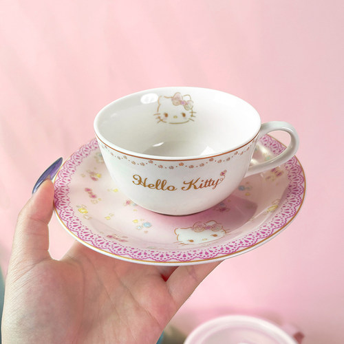 HelloKitty咖啡杯碟套装
