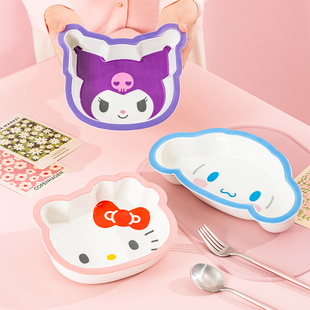 HelloKitty可爱卡通造型早餐盘陶瓷家用2026新款焗饭盘子餐具烤盘