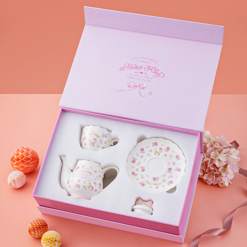 hellokitty陶瓷茶壺套裝家用客廳