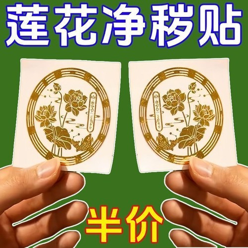 荷花鲤鱼净秽图好运连连厕所厨房荷花贴画卫生间莲花锦鲤鞋柜贴纸