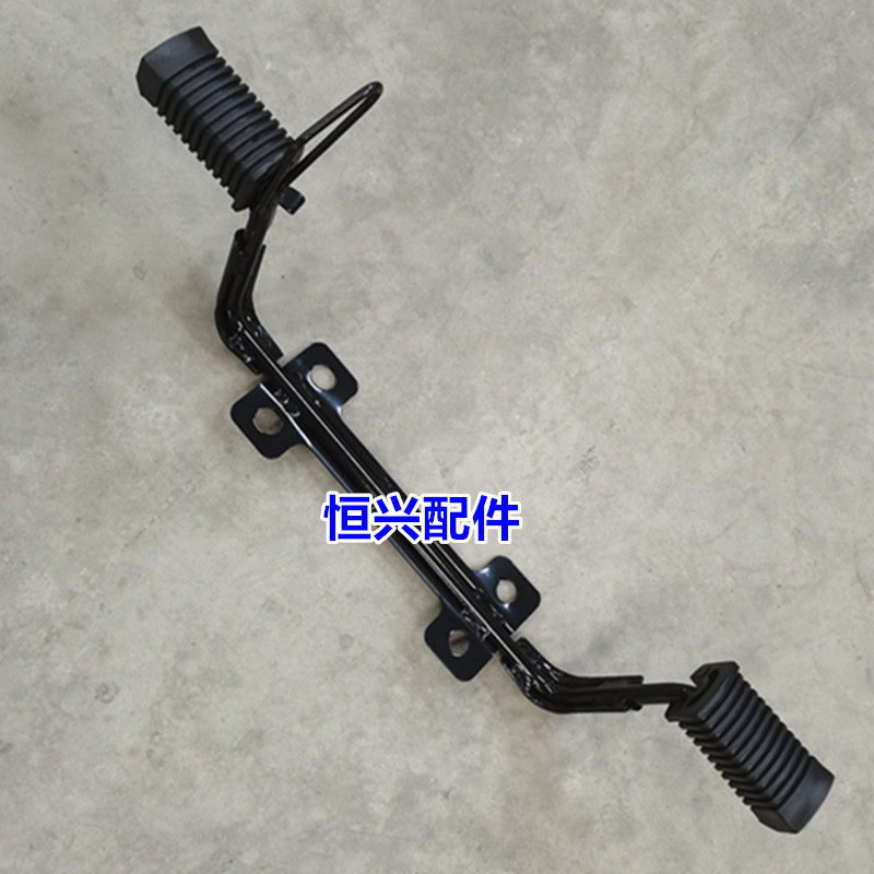 适用贝纳利复古车帝国400-8前脚蹬支架 前脚踏支架 脚蹬胶