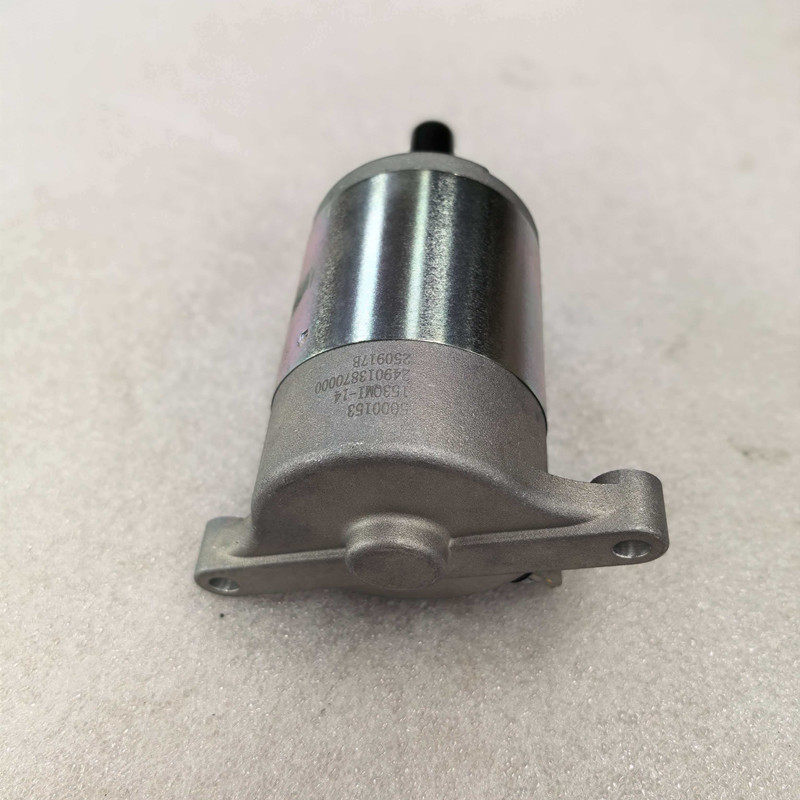 钱江踏板摩托车探125 QJ125T-6C-6G起动机启动马达电机原厂防伪