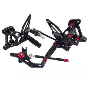 适用 MV Agusta F3 Brutale 675/800 12-15 改装升高脚踏后移总成