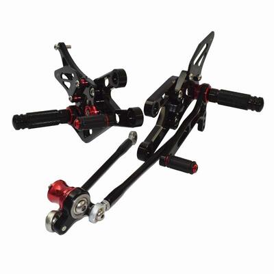 适用本田 CBR600RR 03-06 CBR1000RR 04-07 改装升高脚踏后移总成