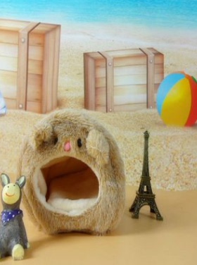 仓鼠棉窝房子 仓鼠过冬棉窝 兔子 荷兰猪豚鼠棉窝 冬天保温窝