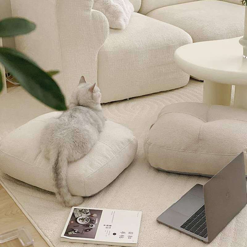 坐垫榻榻米地上飘窗懒人地板泰迪绒客厅坐墩日式垫子蒲团家用地毯,居家布艺,蒲团,淘宝优惠券,粉丝福利购,淘宝优惠卷