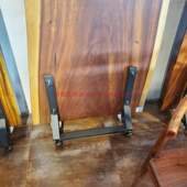 展示架榆木实木门板木板展架吧台茶台旧原木复古多功能老移动复古