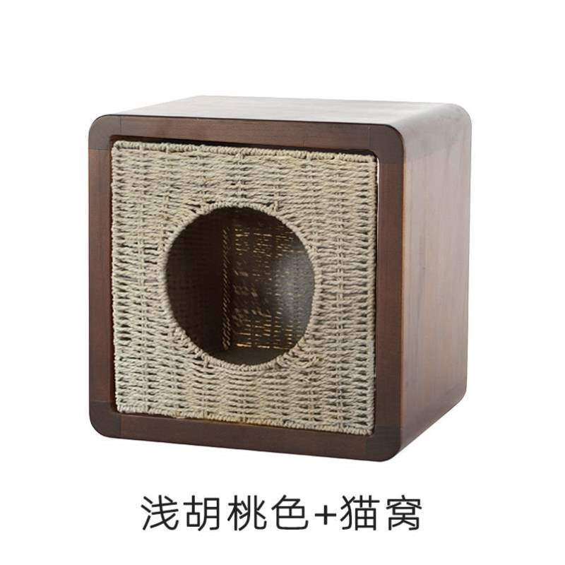 窝一体半封闭床头柜猫坐凳人猫跳台凳猫实木猫屋中小型窝共用换鞋,宠物/宠物食品及用品,猫窝/屋/帐篷/沙发,淘宝优惠券,粉丝福利购,淘宝优惠卷