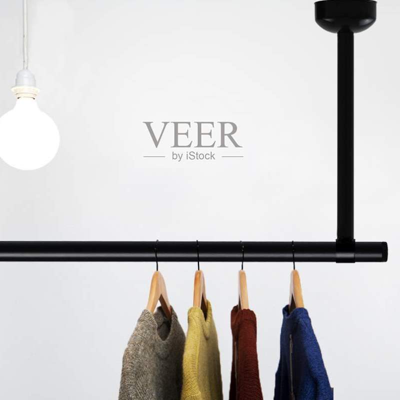 座不锈钢法兰底座黑色墙顶固信吊座装吊托加厚晾衣杆固定配件吊通