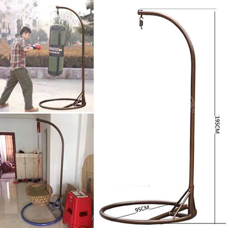 藤椅架子成人懒人吊篮沙袋秋千沙袋儿童室内家用拳击沙包架架吊式