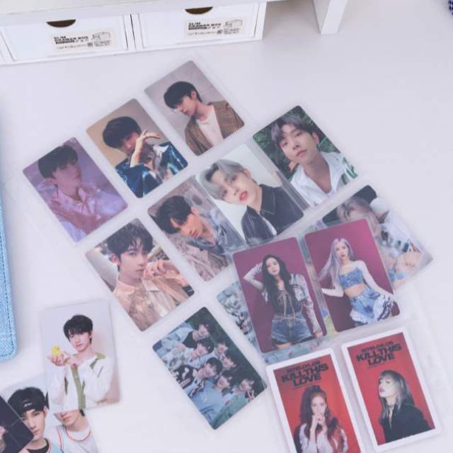 专辑相册磨砂活页小卡页宫格追星卡页收纳九宫格四内册收纳三寸卡