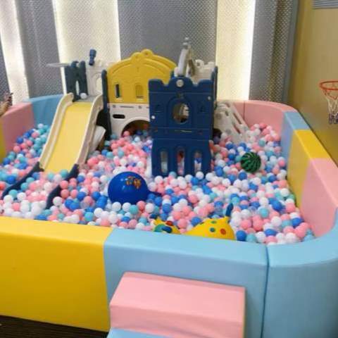 围挡围栏早教儿童软体防撞宝宝波波海洋幼儿园软包室内球池池沙池