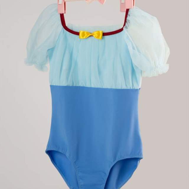 演出服练功体操服服幼儿女裙白雪公主芭蕾舞服女童儿童舞蹈裙短袖