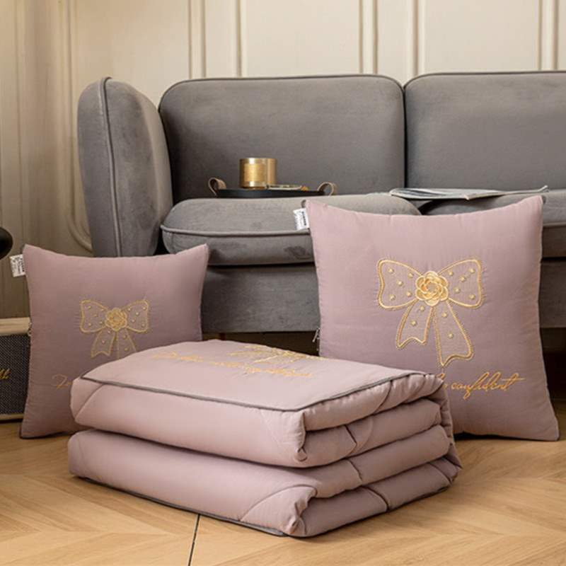 车载抱被子折叠汽车二合一办公室被两用被午睡枕空调靠垫枕头沙发