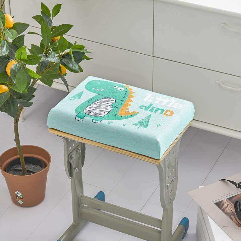 学生记忆加厚回弹慢板凳子冰丝长方形屁垫防滑教室棉座垫坐垫柔软,居家布艺,椅垫,淘宝优惠券,粉丝福利购,淘宝优惠卷