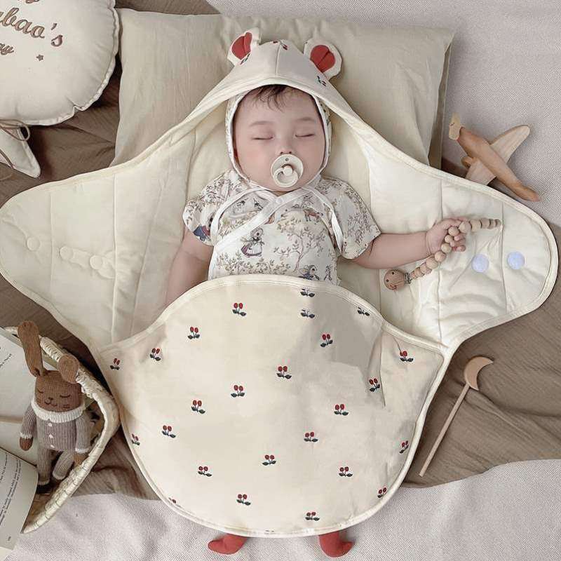 四季婴儿睡袋新生儿抱夏被春秋宝宝薄惊跳A精梳棉包被款类防夹棉,婴童用品,婴童抱被/抱毯,淘宝优惠券,粉丝福利购,淘宝优惠卷