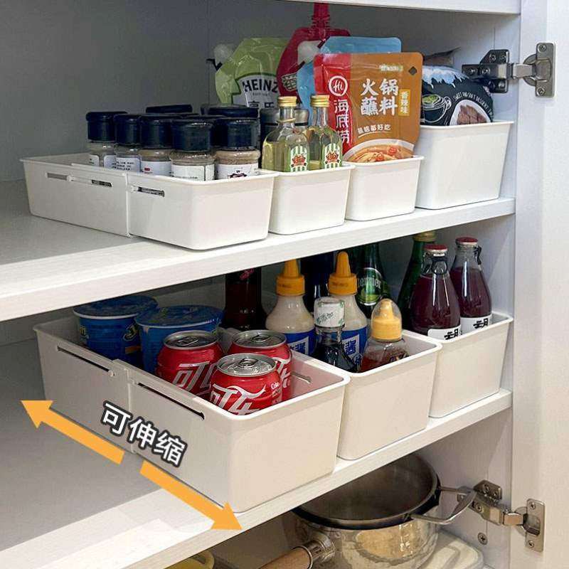 内置勺子分格橱柜筷子里可筷伸缩抽屉盒收纳盒隔厨房餐具,厨房/烹饪用具,厨房置物架/置物柜/角架,淘宝优惠券,粉丝福利购,淘宝优惠卷