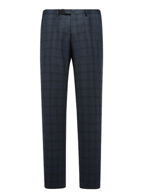 MY585美春秋男式西裤 羊毛中腰修身商务休闲长裤 深蓝色1200285