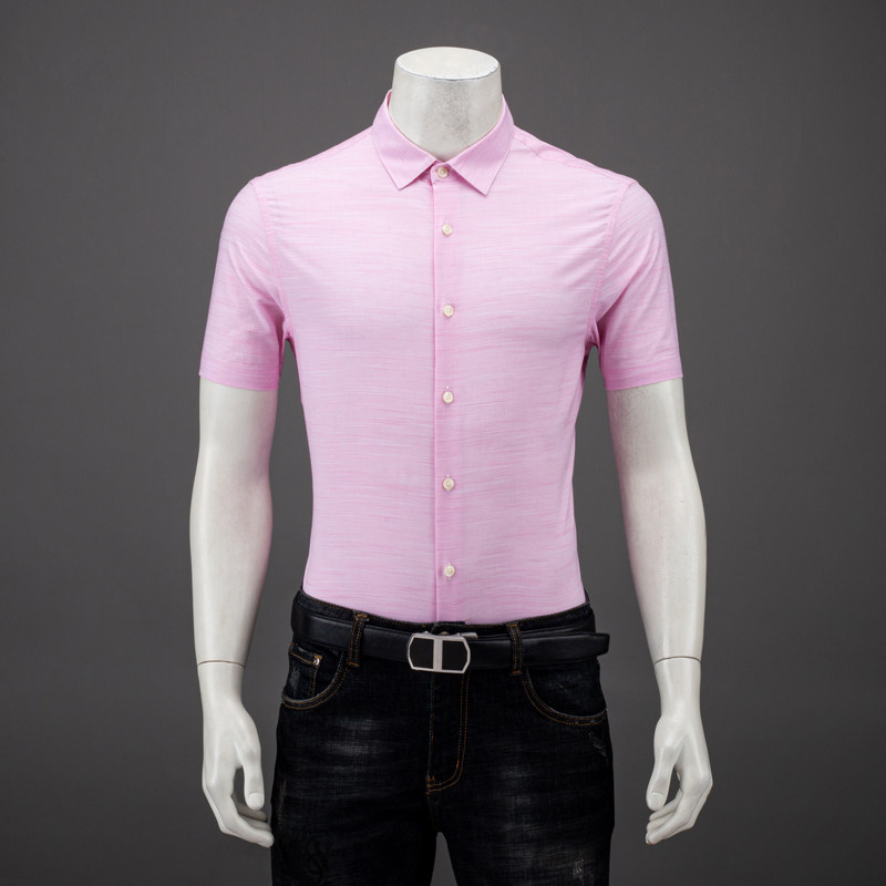 JS114.杰克牌男士夏天短袖衬衫84.8%棉15.2%亚麻商务休闲百搭上衣,男装,衬衫,淘宝优惠券,粉丝福利购,淘宝优惠卷