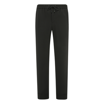 KN38康L尼L春秋款男式休闲裤 中腰修身商务休闲长裤 黑色