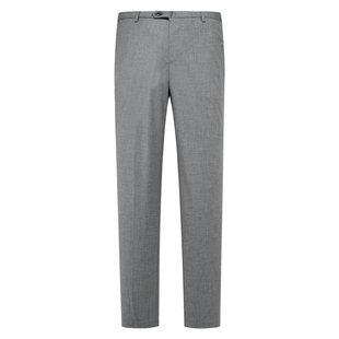 商务休闲长裤 CA535机场货 中腰修身 休闲裤 微弹 卡春秋男式