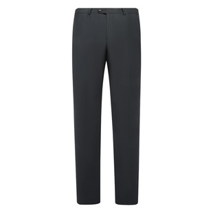 商务休闲长裤 进口面料绵羊毛中腰修身 196574 西裤 J2008鸟春秋男式