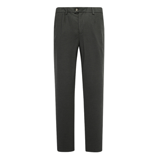 商务休闲长裤 MY536美春秋款 中腰修身 休闲裤 黑灰色 男式