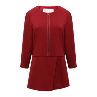 套女士连衣裙七分袖 款 小外套0021590 外套时尚 MY3661春秋女式