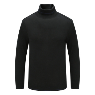 都市DD733357 羊毛毛衣时尚 PA082男式 高领春秋纯色高领毛衫