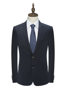YW376依男春秋西服 羊毛两粒扣后中开衩商务休闲西装 750252