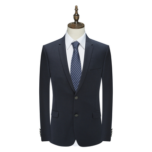 YW376依男春秋西服 750252 羊毛两粒扣后中开衩商务休闲西装