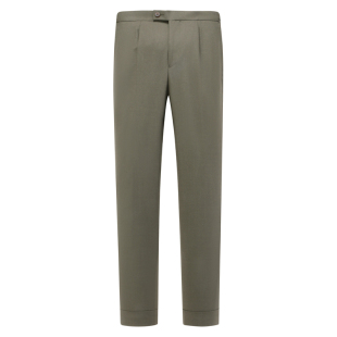 商务休闲长裤 J1631鸟春秋款 绵羊毛中腰修身 西裤 216732 男式